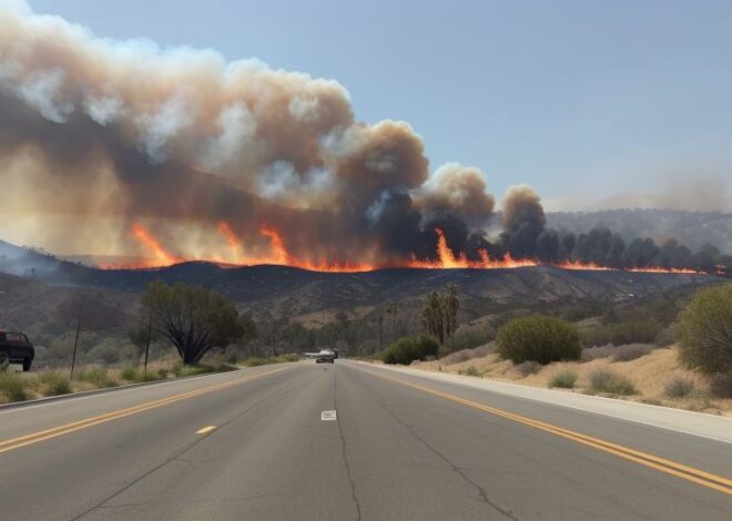 Southern California Wildfire Forces Evacuations And State Of Emergency