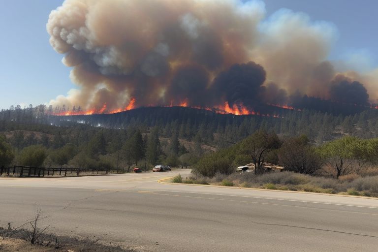 Wildfires Force Evacuations